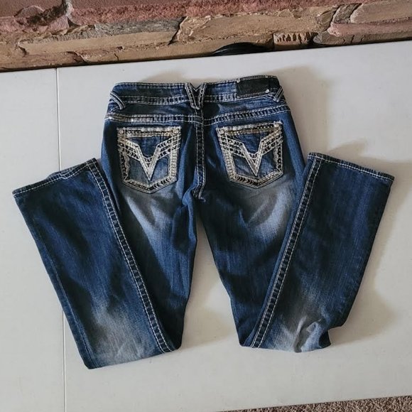 Vigoss The Chelsea Slim Bootcut Women's sz 3/4 length 33 - Picture 6 of 9